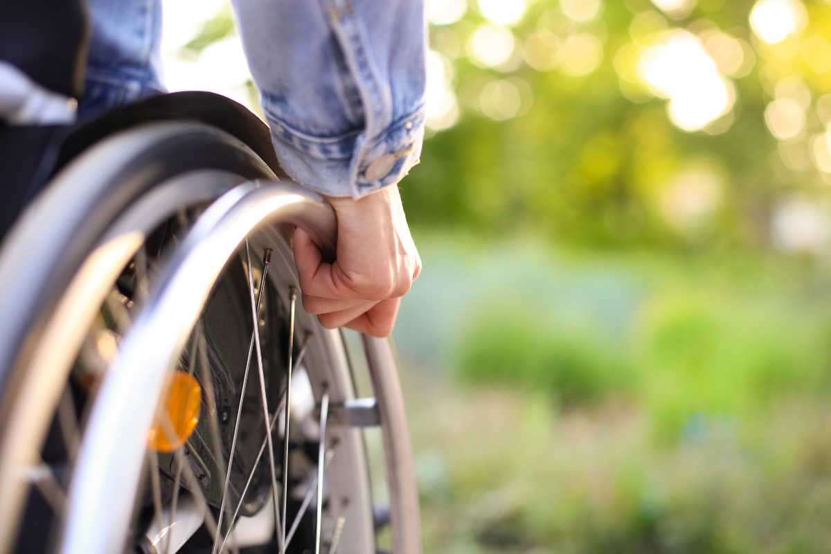 un fauteuil avec de l'herbe en fond d'écran